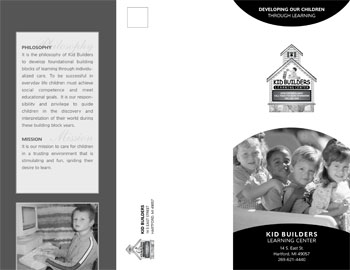 Kid Builders Brochure